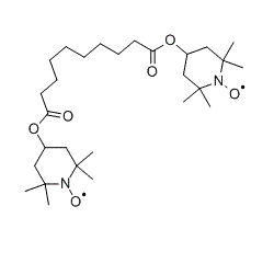 Bis(2,2,6,6-tetramethyl-1-piperidinyloxy-4-yl) sebacate